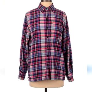 LL Bean fleece lined flannel